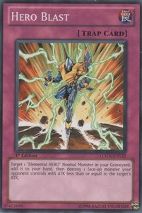 HERO Blast - LCGX-EN120 - Common - Unlimited Edition x3 - Near Mint