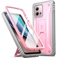 Funda Para Motorola Moto G 4G 2023 | Poética con Pata de Cabra Cubierta Resistente Rosa