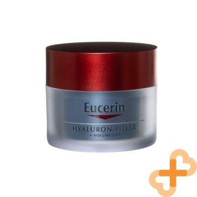 EUCERIN HYALURON FILL VOLUME LIFT Nacht Gesichtscreme Trockene Haut 50ml Feuc...
