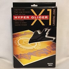 NOS Vintage 1997 Hazel Mill Toys Hyper Glider X1 + Landing Zone Ref. #109601