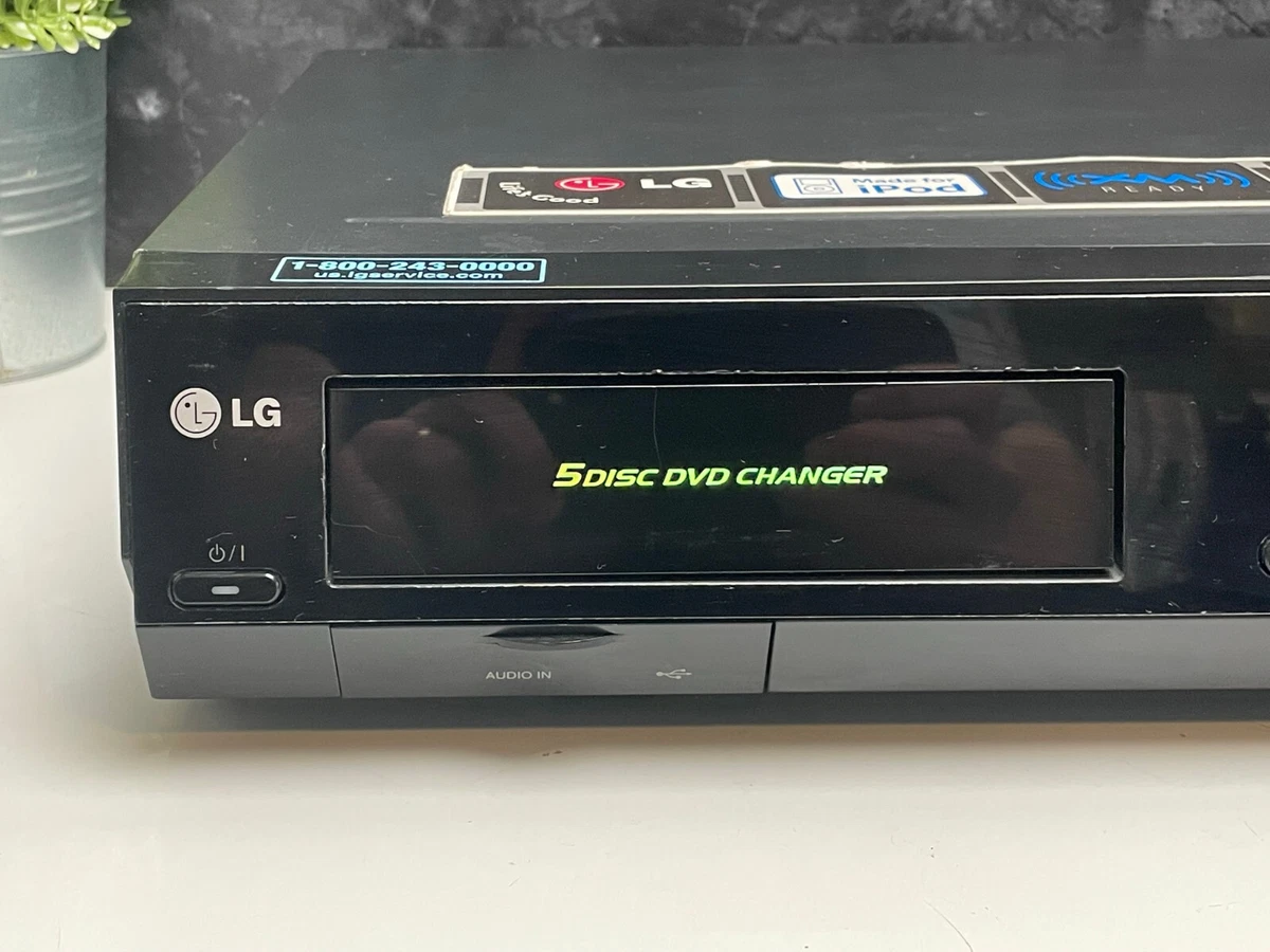 LG LHT764 5 Disc DVD Home Theater 5.1 Receiver No Remote Working Read