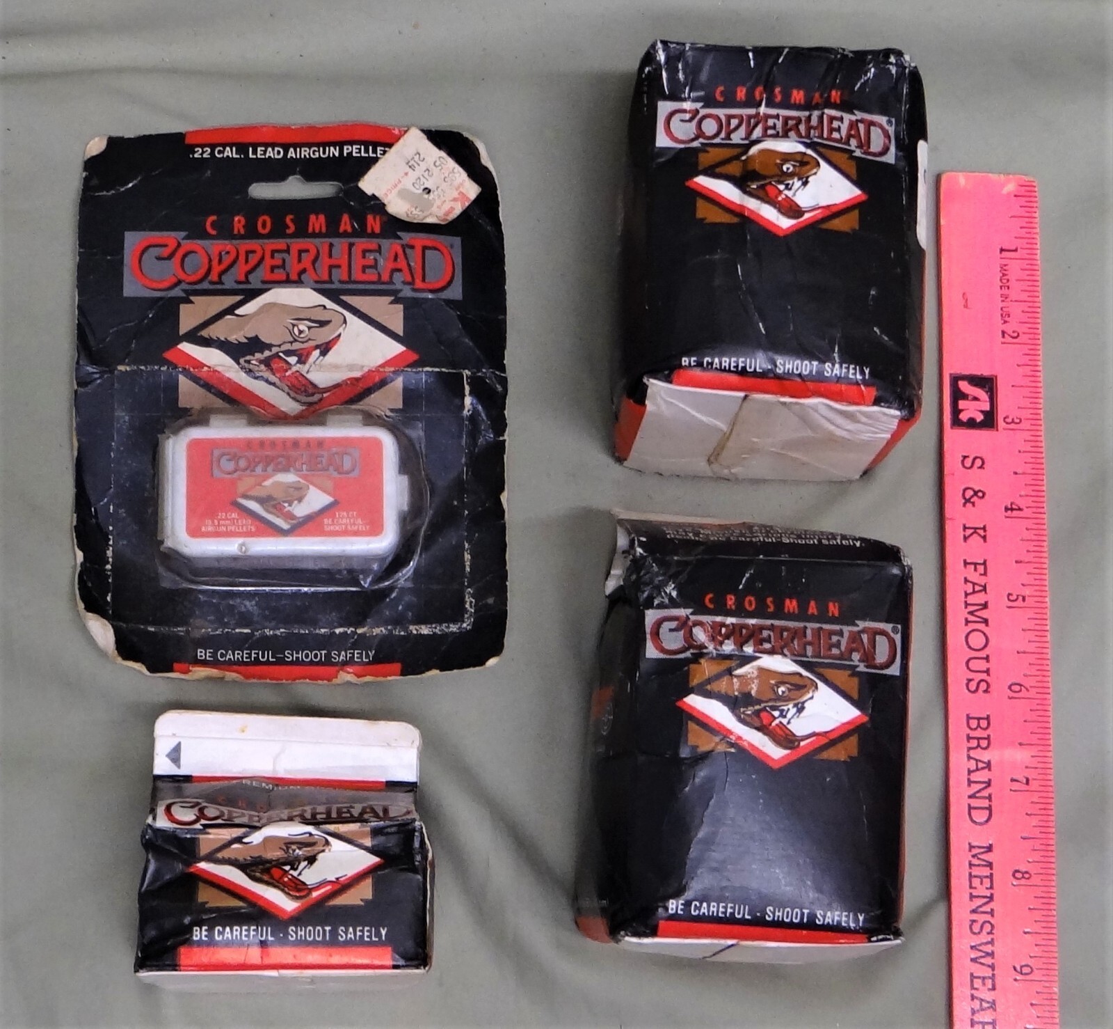 Crosman Copperhead Pellets/BBs, .4.5MM/.22 Cal., Over 10,000 BBs, NOS eBay