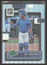 2022 Panini Donruss Optic Rated Prospects Holo Silver Prizm M.J. Melendez #RP-25