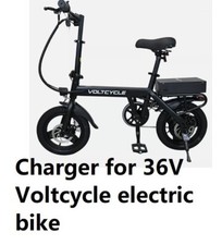    power supply battery Charger for 36V Voltcycle electric bike A2