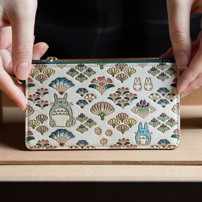 Studio Ghibli My Neighbor Totoro Bunbo-ya 'Ozeki' Card Case - Cute & Neat Design