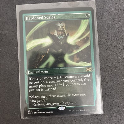 MTG Double Masters 2022 Hardened Scales (Foil Etched) NM | eBay
