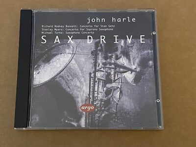 CD - JOHN HARLE - Sax Drive - Clean Used - GUARANTEED