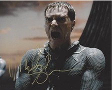 MICHAEL SHANNON SIGNED MAN OF STEEL GENERAL ZOD 8x10 PHOTO A W/COA SUPERMAN