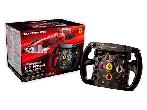 Thrustmaster Ferrari F1 Black RF Steering wheel Analogue PC Playstation 3 - Picture 7 of 12