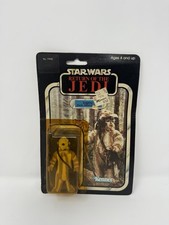 STAR WARS 1983 LOGRAY RETURN OF THE JEDI 77 Back Kenner Action Figure on card