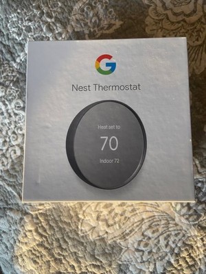 Google Nest Smart Thermostat, Charcoal - GA02081-US