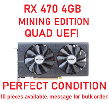 9X  AVAILABLE SAPHIRE RADEON RX 470 4GB MININ...