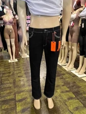 Patroncito Men's Jeans BootCut Color Black Size 32 X 30 Ref P-1290