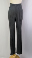 Authentic PLEATS PLEASE Gray Pants ISSEY MIYAKE 158 9520a