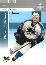 2002-03 UD Piece of History #75 Owen Nolan - HKY