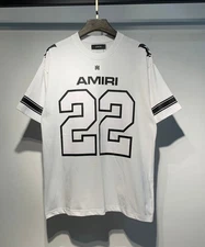 Amiri 22 Jersey TEE T Shirt Size M white