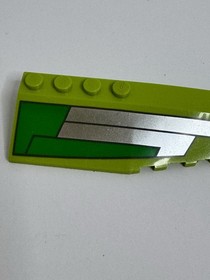 LEGO 7133 Lime Wedge 12x3 42060px1 Star Wars Bounty Hunter Pursuit - RIGHT SIDE