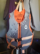 O'Rageous Infant / Child Life Vest For 33 - 55 Lbs Flotation Device Jacket PFD
