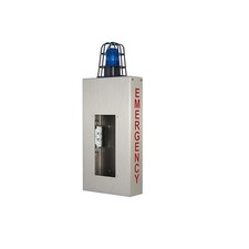 Aiphone WB-CE - Wall Box with Caged Light and Emergency Lettering