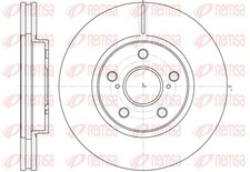 2x Disco freno Assale anteriore ventilato 6862.10 REMSA per TOYOTA PREVIA II