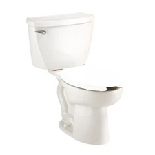 American Standard Cadet Two-Piece Pressure-Assisted Toilet, Less Seat,