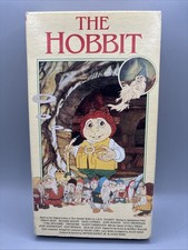 THE HOBBIT VHS, 1977, Animated, Rankin/Bass, JRR Tolkien 1991 Vintage ~ Vg Cond.