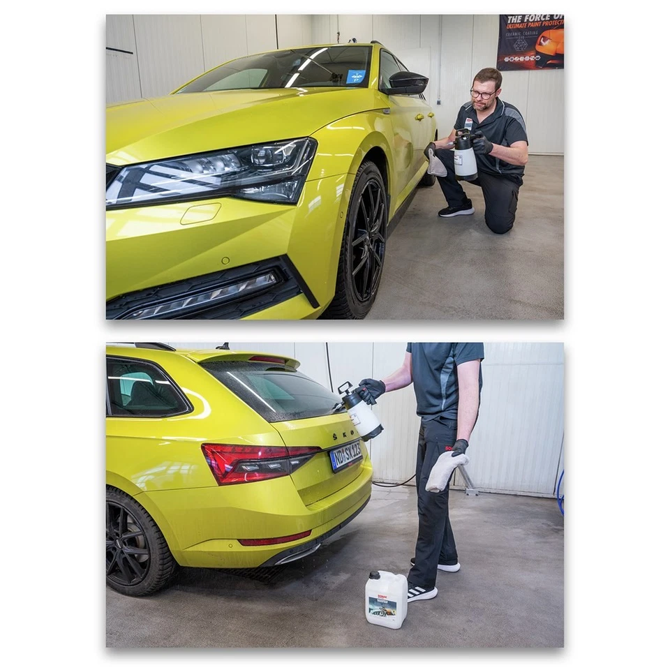 5 L SONAX TROCKENWÄSCHE WASSERLOSE FAHRZEUGREINIGUNG AUTAK WASCHEN - Bild 3 von 4