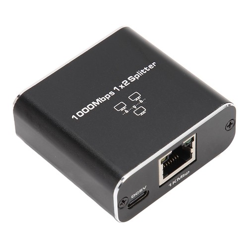 1000Mbps Ethernet Kabel Splitter 1 Zu 2 Kompatibel Mit Cat5 Cat5E Cat6 Cat7 KUI - Photo 22/24