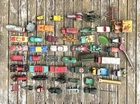 LARGE BUNDLE VINTAGE DINKY CORGI SPOT-ON DIE CAST METAK 60s 70s TOY MODEL CARS