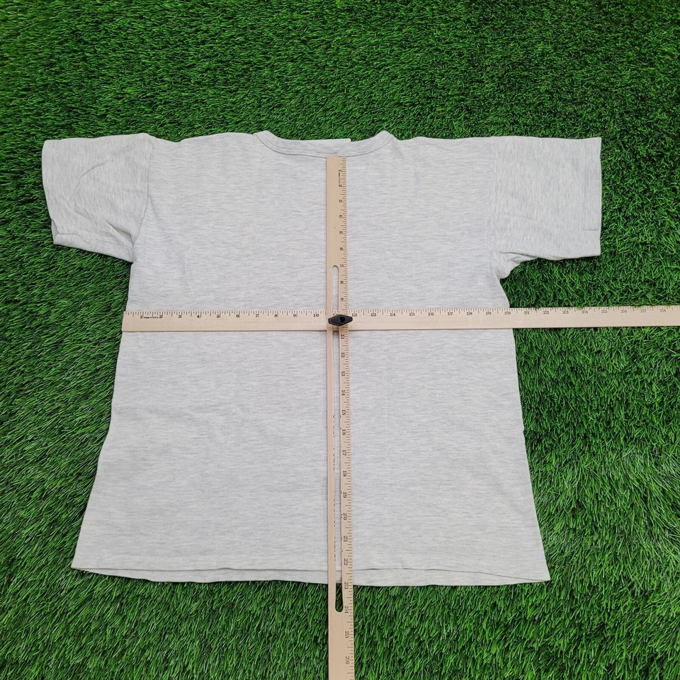 Camisa Champion Vintage Años 90 Mujer Grande 20x22 Gris Foto 3 de 4