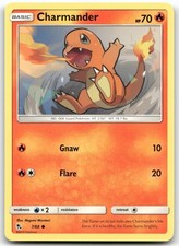 CHARMANDER 7/68 COMMON HIDDEN FATES POKEMON NEAR MINT