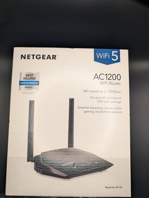 Netgear AC1200 WiFi Router Model: R6120 Wifi 5 Gaming,streaming. etc