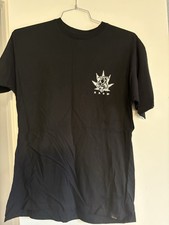 KREW Skate T-Shirt Medium Black Graphic Tee Streetwear Skateboarding