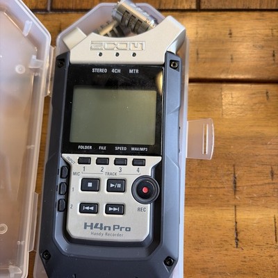Zoom H4n Pro Portable Handy Recorder with Hard Case Excellent Condition!
