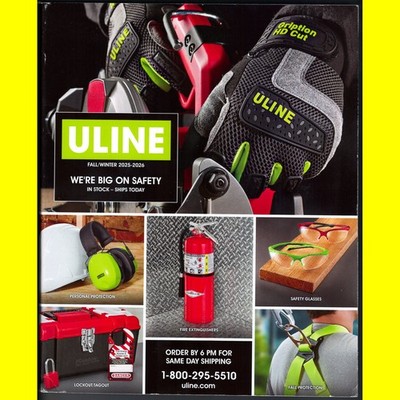 ULINE fall-winter 2025-2026 Catalog Business Commercial Supply {{HUGE!}}