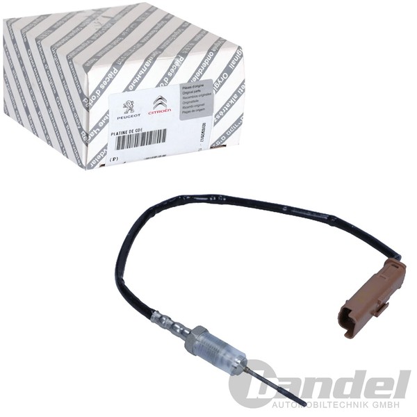 Original PSA Abgastemperatursensor Passend FüR 1.6 Citroen C3 2 C4 Peugeot 308-image