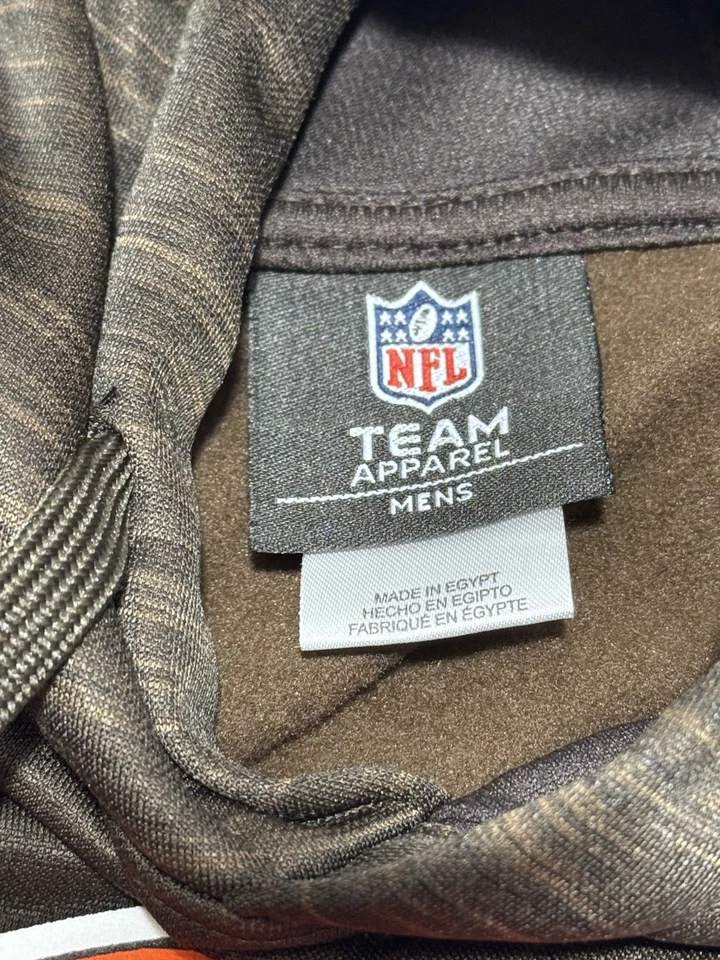 Sudadera con capucha de fútbol americano New Era NFL Combine para hombre Cleveland Browns talla grande nueva con etiquetas Foto 2 de 4