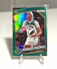 Panini Prizm WNBA Dominique Malonga Green Prizm Rookie RC #116 Seattle Storm