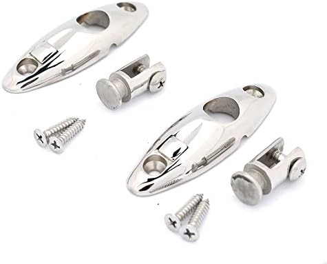 Boat Bimini Top Hardware Deck Swivel Quick Release Hinges