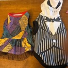Disney  Nightmare Before Christmas Jack And Sally Dog Costumes Clothes Small — photo 1
