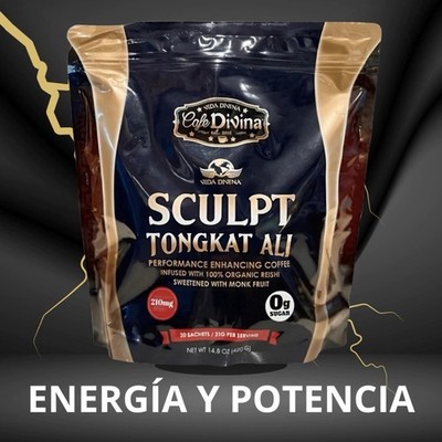 Vida Divina Caffe 1 bag Sculp TongkatAli Performance Enhacing 100% Organi Coffe