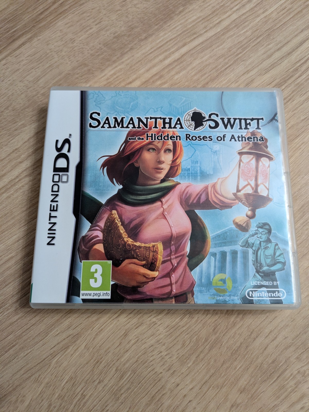 Samantha Swift and the Hidden Roses of Athena (Nintendo DS) Free Same Day Ship
