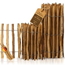 Clôture En Bois Imprégnée De Jardin En Lattes Rouleau Noisette Châtaignier