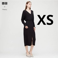 UNIQLO × Theory V-Neck Long Sleeve Dress XS Sold Out