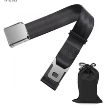 Coolrunner Airplane Seat Belt Extender, Adjustable