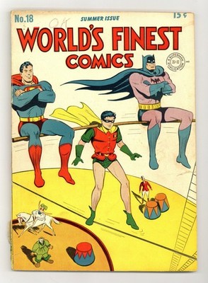 World's Finest Comics #18 PR 0.5 1945