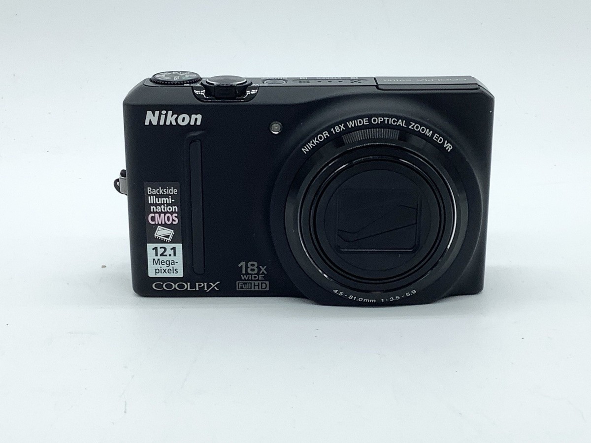 Nikon Coolpix S9100 12.1MP Digital Camera For Parts Or