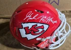 Isiah Pacheco Kansas City Chiefs Autographed Red Helmet Beckett BAS