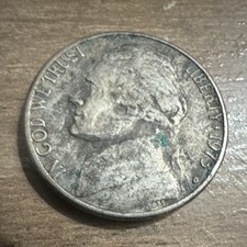 1975-D Jefferson Nickel Denver Mint 5c US Coin Circulated Uncertified Ungraded