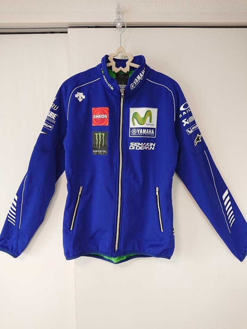 YAMAHA DESCENTE Softshell Chaqueta Mujer L Equipo Modelo Raro Equipo...